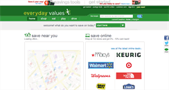 Desktop Screenshot of everydayvalues.com